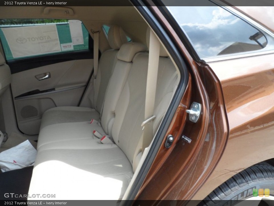 Ivory Interior Photo for the 2012 Toyota Venza LE #66174488