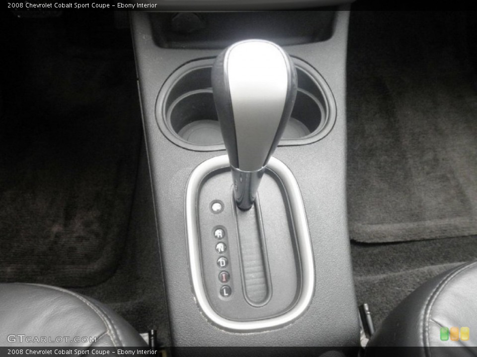 Ebony Interior Transmission for the 2008 Chevrolet Cobalt Sport Coupe #66175299