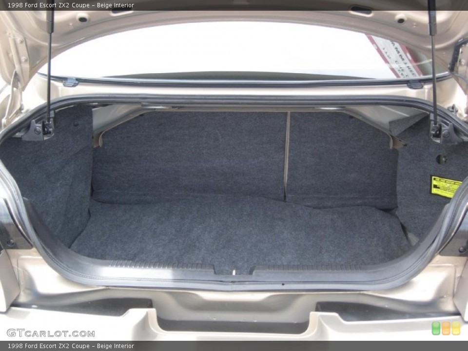 Beige Interior Trunk for the 1998 Ford Escort ZX2 Coupe #66176204
