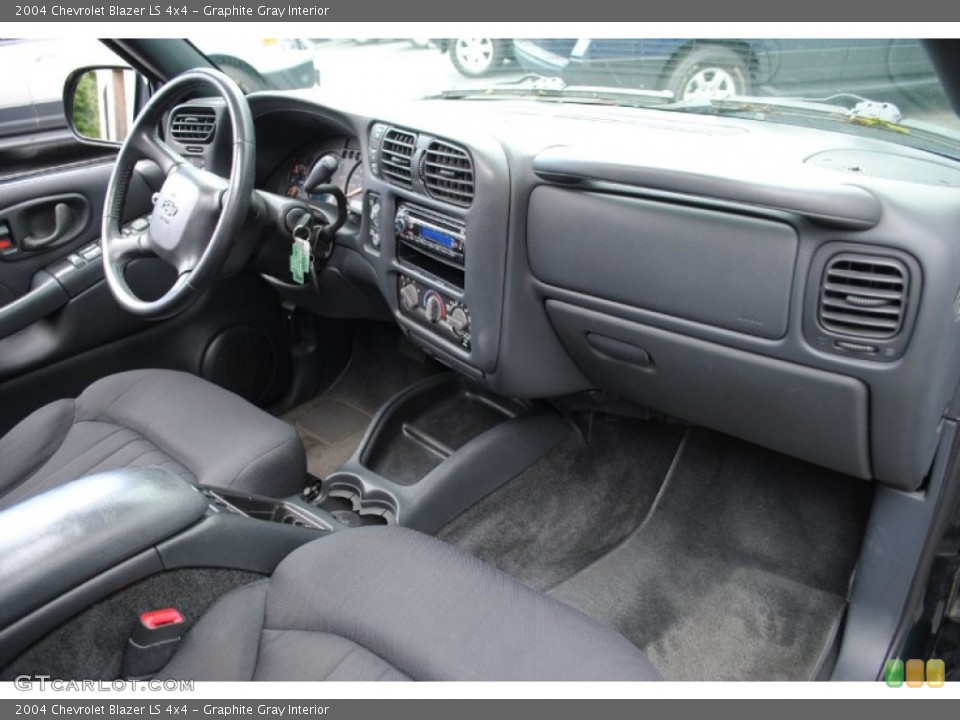 Graphite Gray Interior Dashboard for the 2004 Chevrolet Blazer LS 4x4 #66176636