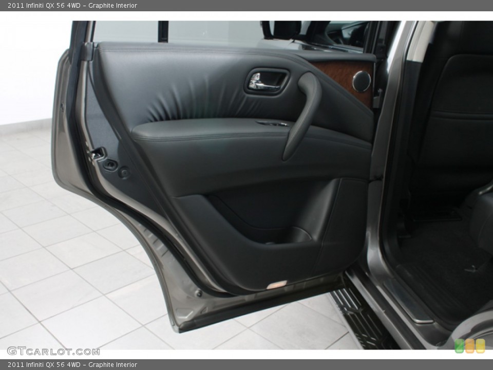 Graphite Interior Door Panel for the 2011 Infiniti QX 56 4WD #66178022