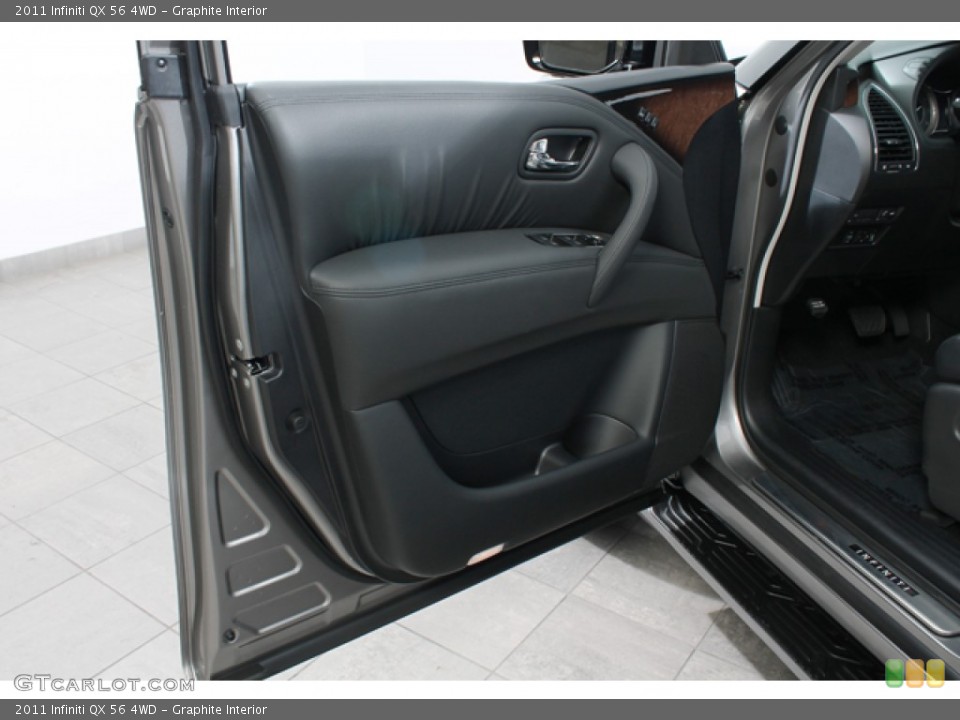 Graphite Interior Door Panel for the 2011 Infiniti QX 56 4WD #66178031