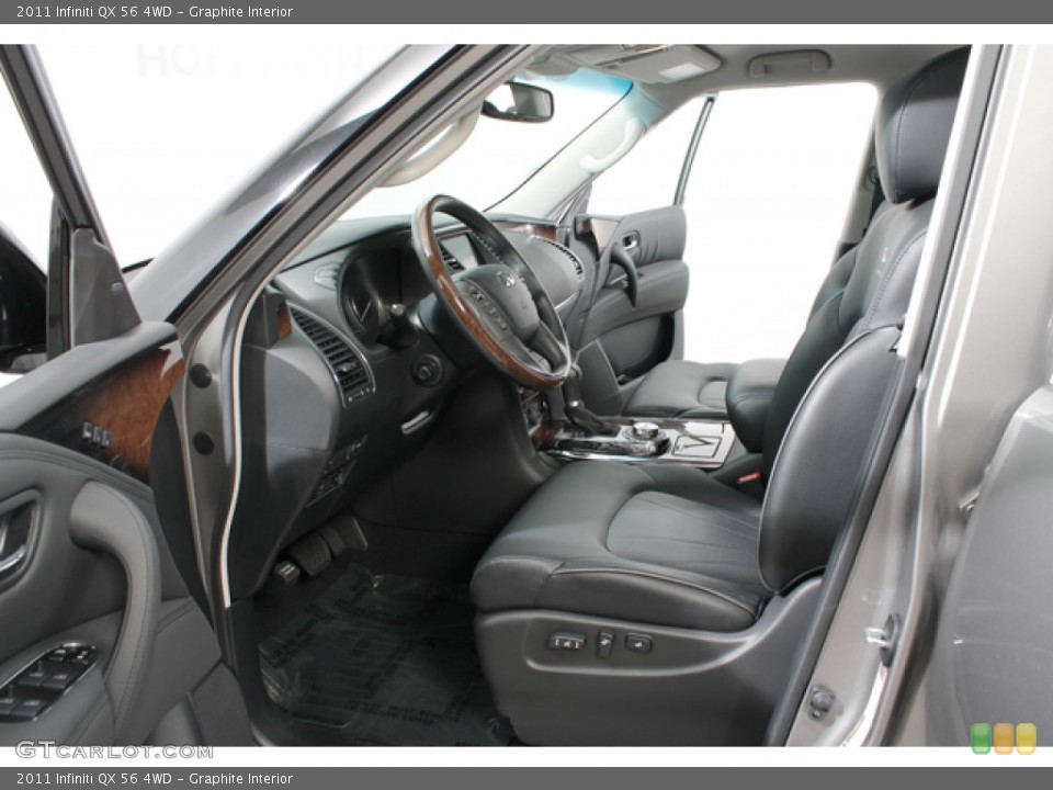 Graphite Interior Photo for the 2011 Infiniti QX 56 4WD #66178052