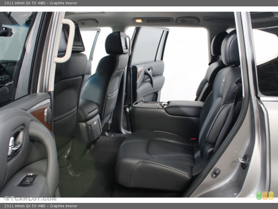 Graphite Interior Photo for the 2011 Infiniti QX 56 4WD #66178061