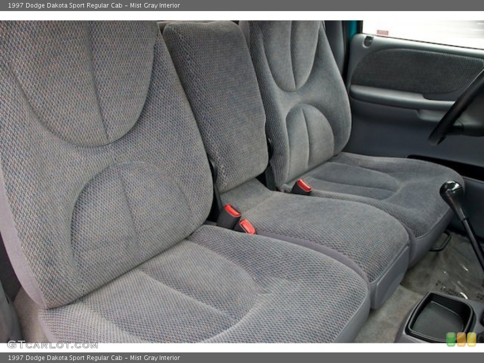 Mist Gray Interior Front Seat for the 1997 Dodge Dakota Sport Regular Cab #66182793