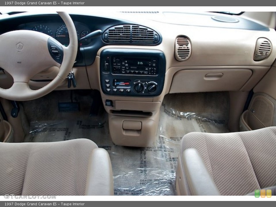Taupe Interior Dashboard for the 1997 Dodge Grand Caravan ES #66182900