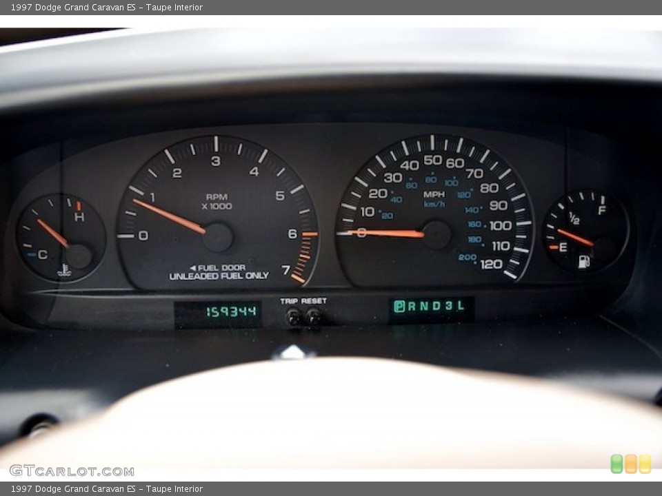 Taupe Interior Gauges for the 1997 Dodge Grand Caravan ES #66183071