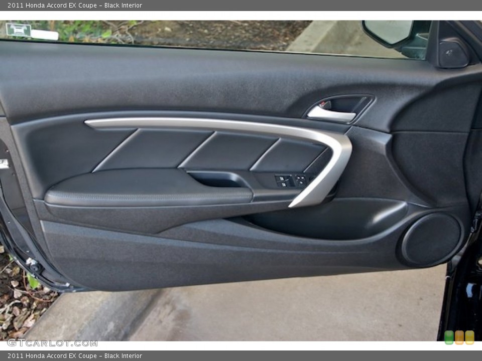 Black Interior Door Panel for the 2011 Honda Accord EX Coupe #66184555