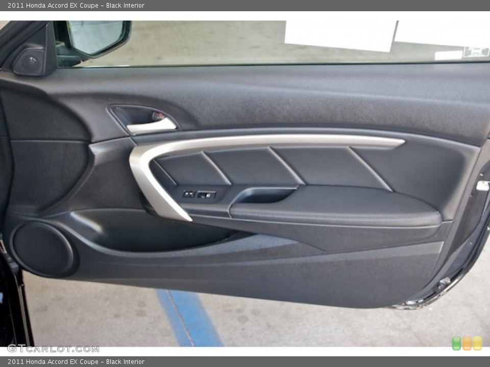 Black Interior Door Panel for the 2011 Honda Accord EX Coupe #66184563