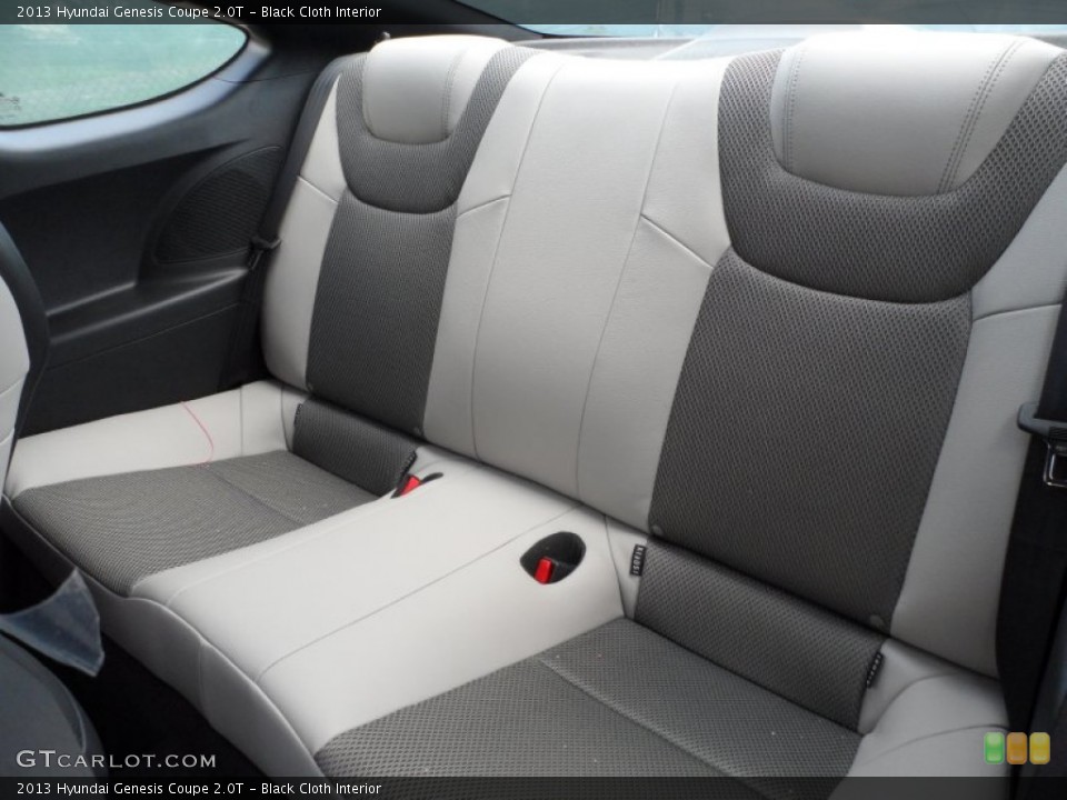 Black Cloth Interior Photo for the 2013 Hyundai Genesis Coupe 2.0T #66186551