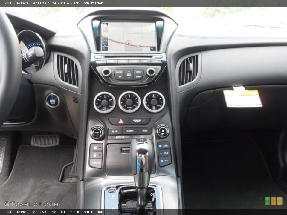 Black Cloth Interior Controls for the 2013 Hyundai Genesis Coupe 2.0T #66186578