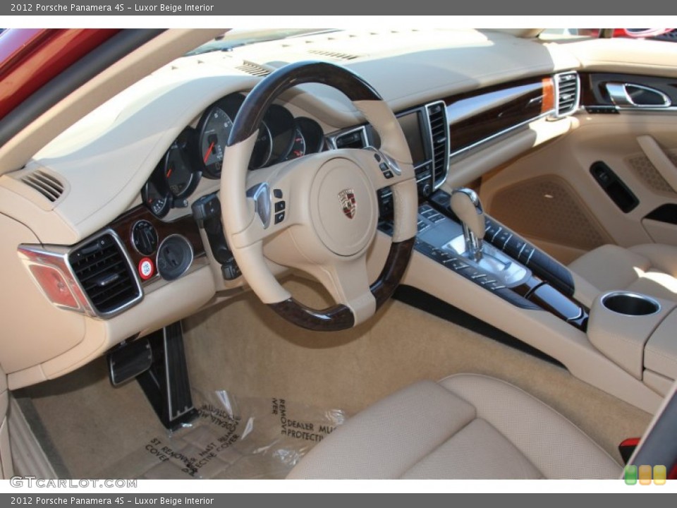 Luxor Beige Interior Photo for the 2012 Porsche Panamera 4S #66186876