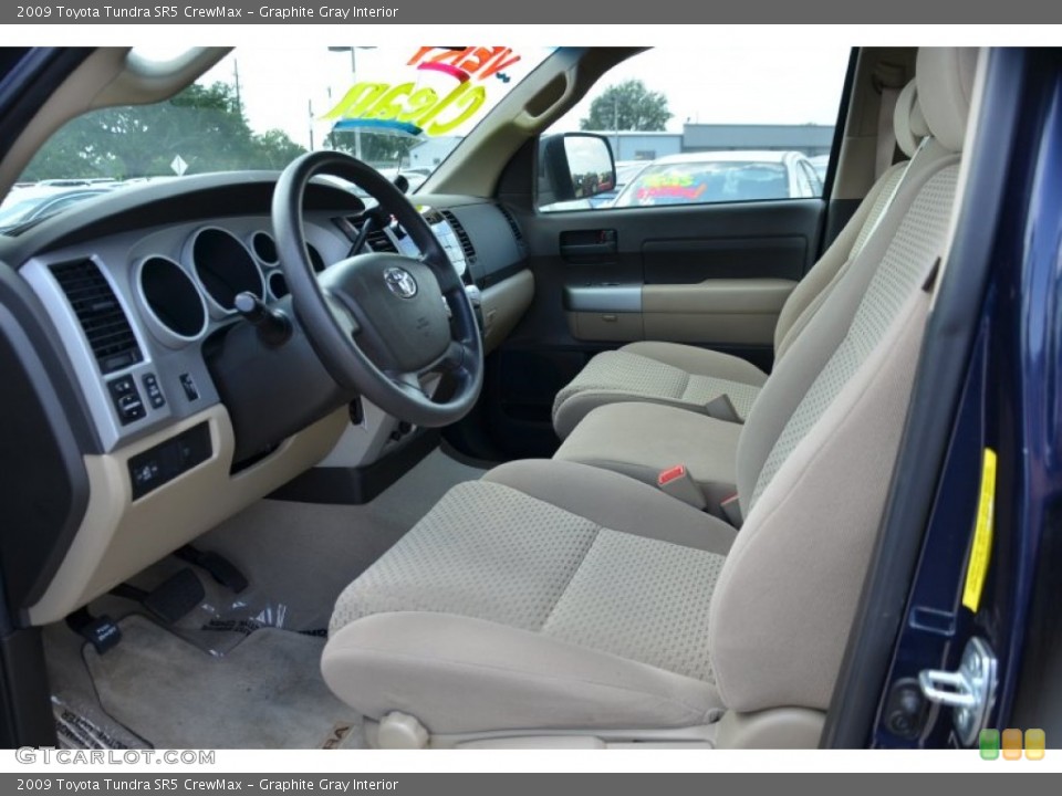 Graphite Gray Interior Photo for the 2009 Toyota Tundra SR5 CrewMax #66187025