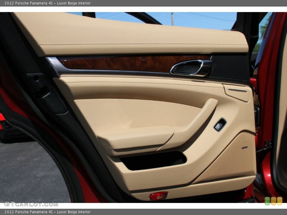 Luxor Beige Interior Door Panel for the 2012 Porsche Panamera 4S #66187057