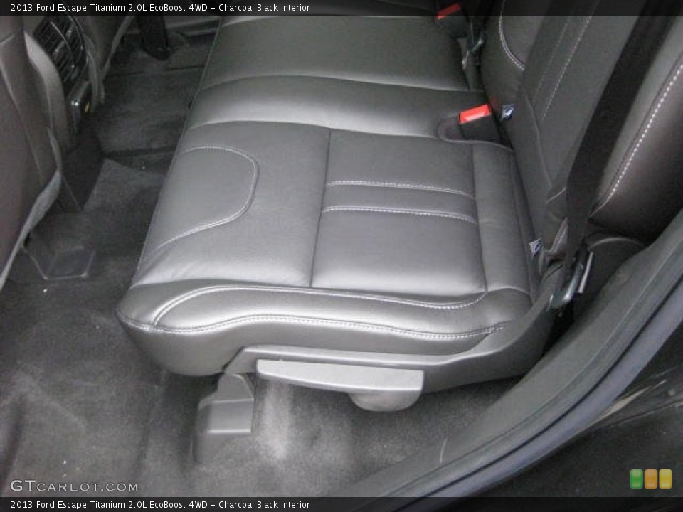 Charcoal Black Interior Rear Seat for the 2013 Ford Escape Titanium 2.0L EcoBoost 4WD #66190007