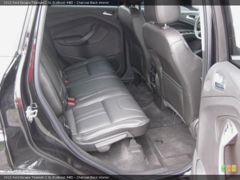 Charcoal Black Interior Photo for the 2013 Ford Escape Titanium 2.0L EcoBoost 4WD #66190031