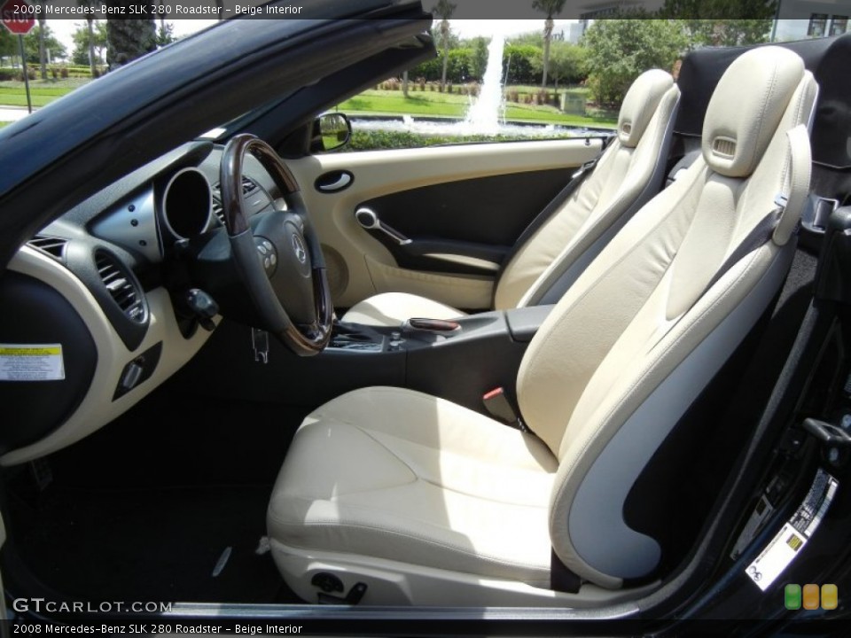 Beige Interior Photo for the 2008 Mercedes-Benz SLK 280 Roadster #66191461