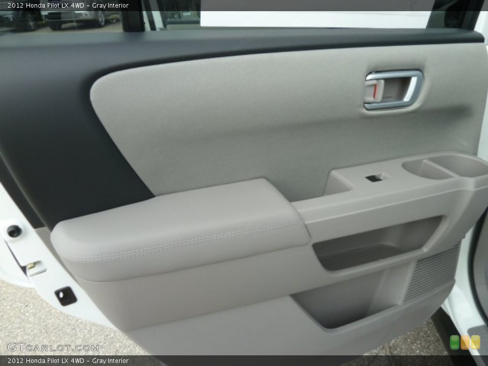 Gray Interior Door Panel for the 2012 Honda Pilot LX 4WD #66193930
