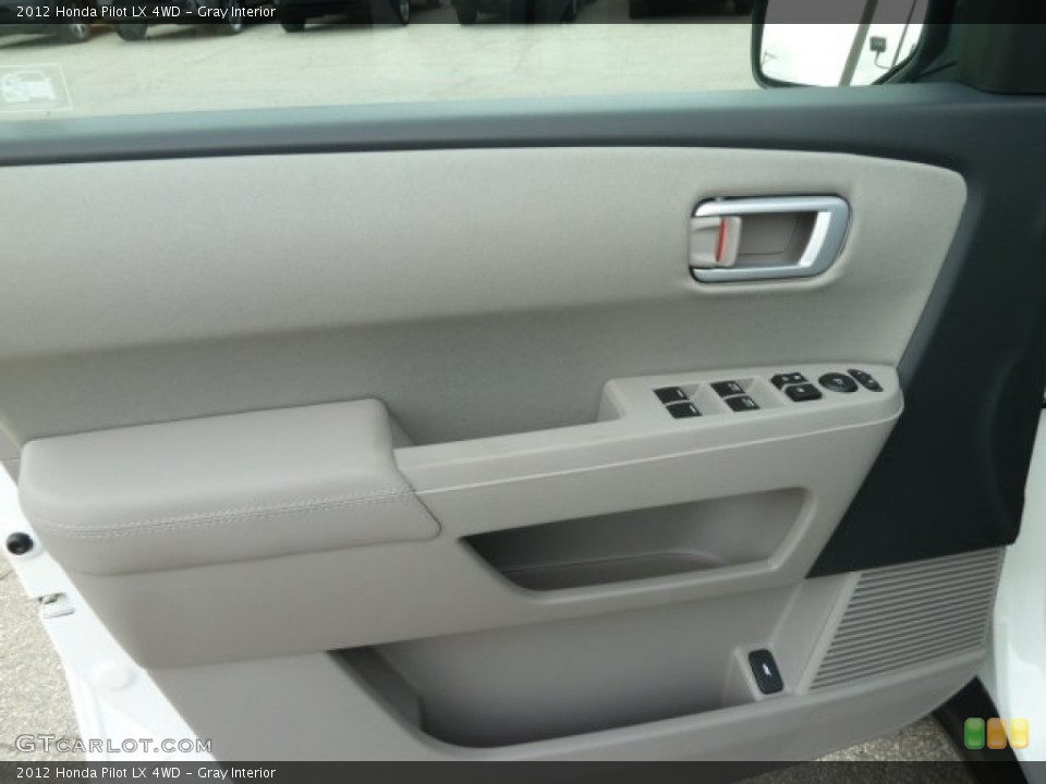 Gray Interior Door Panel for the 2012 Honda Pilot LX 4WD #66193933