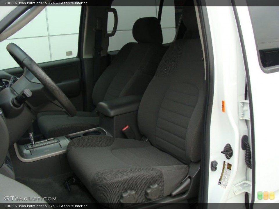 Graphite Interior Photo for the 2008 Nissan Pathfinder S 4x4 #66194125