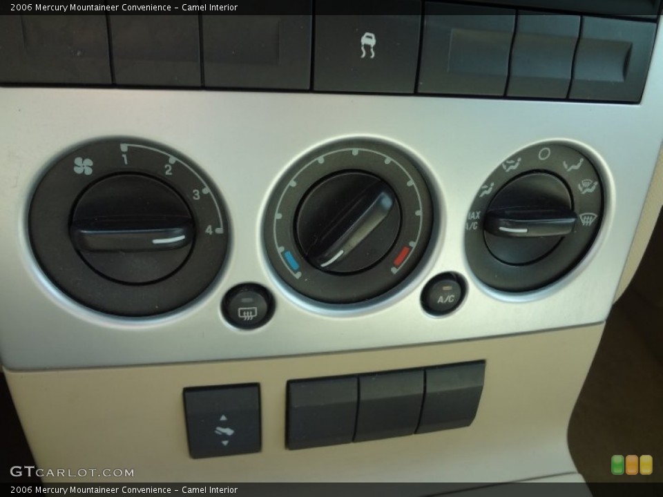 Camel Interior Controls for the 2006 Mercury Mountaineer Convenience #66195277