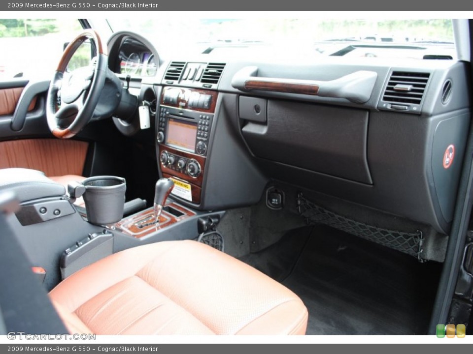Cognac/Black Interior Dashboard for the 2009 Mercedes-Benz G 550 #66198303