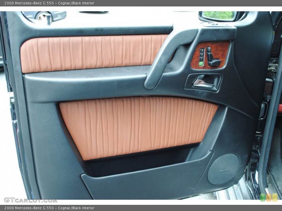 Cognac/Black Interior Door Panel for the 2009 Mercedes-Benz G 550 #66198309