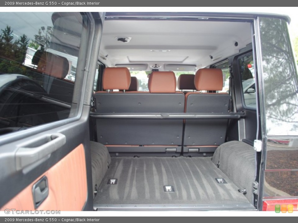 Cognac/Black Interior Trunk for the 2009 Mercedes-Benz G 550 #66198330