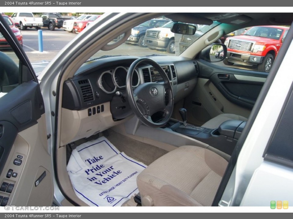 Taupe Interior Photo for the 2004 Toyota 4Runner SR5 #66199523