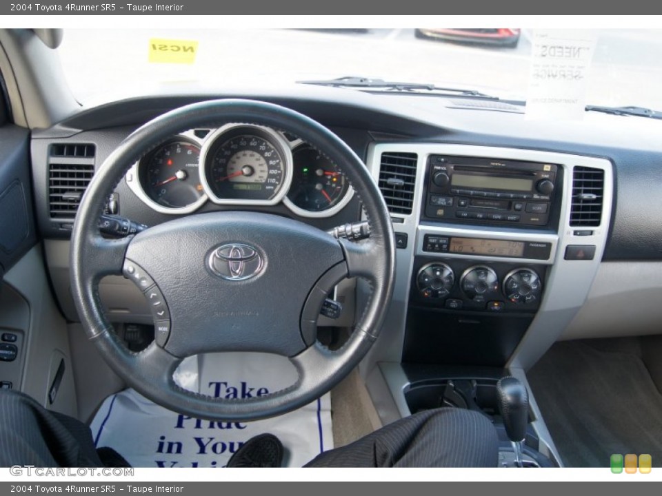 Taupe Interior Dashboard for the 2004 Toyota 4Runner SR5 #66199535