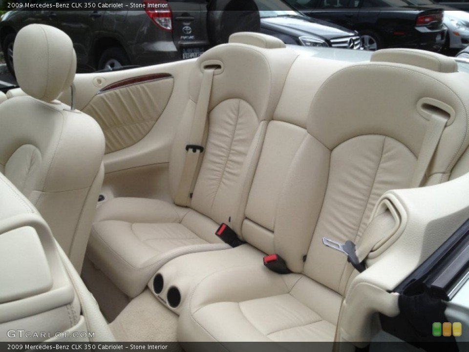 Stone Interior Photo for the 2009 Mercedes-Benz CLK 350 Cabriolet #66205032