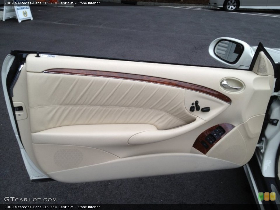 Stone Interior Door Panel for the 2009 Mercedes-Benz CLK 350 Cabriolet #66205035