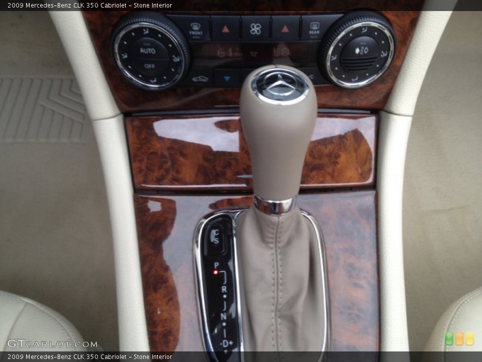 Stone Interior Transmission for the 2009 Mercedes-Benz CLK 350 Cabriolet #66205056