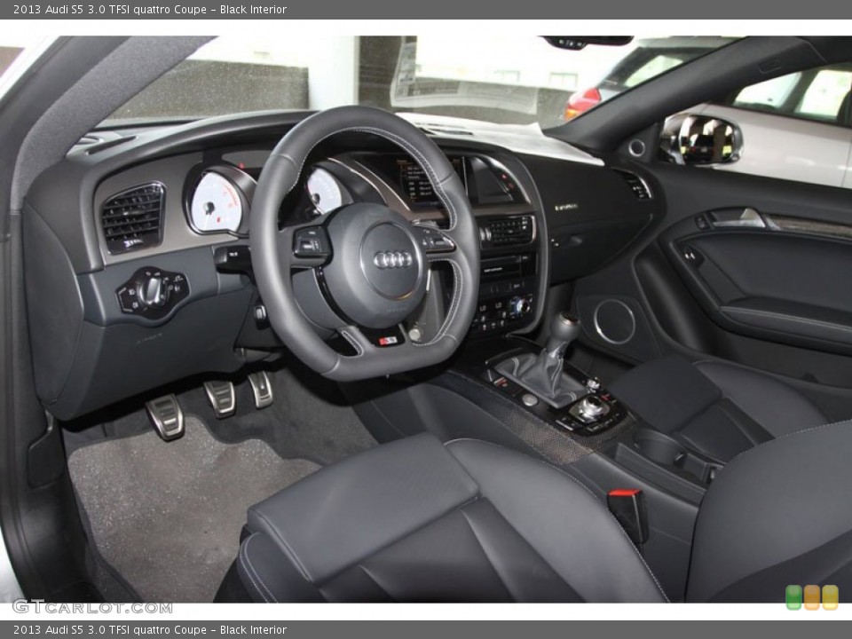 Black Interior Dashboard for the 2013 Audi S5 3.0 TFSI quattro Coupe #66206175