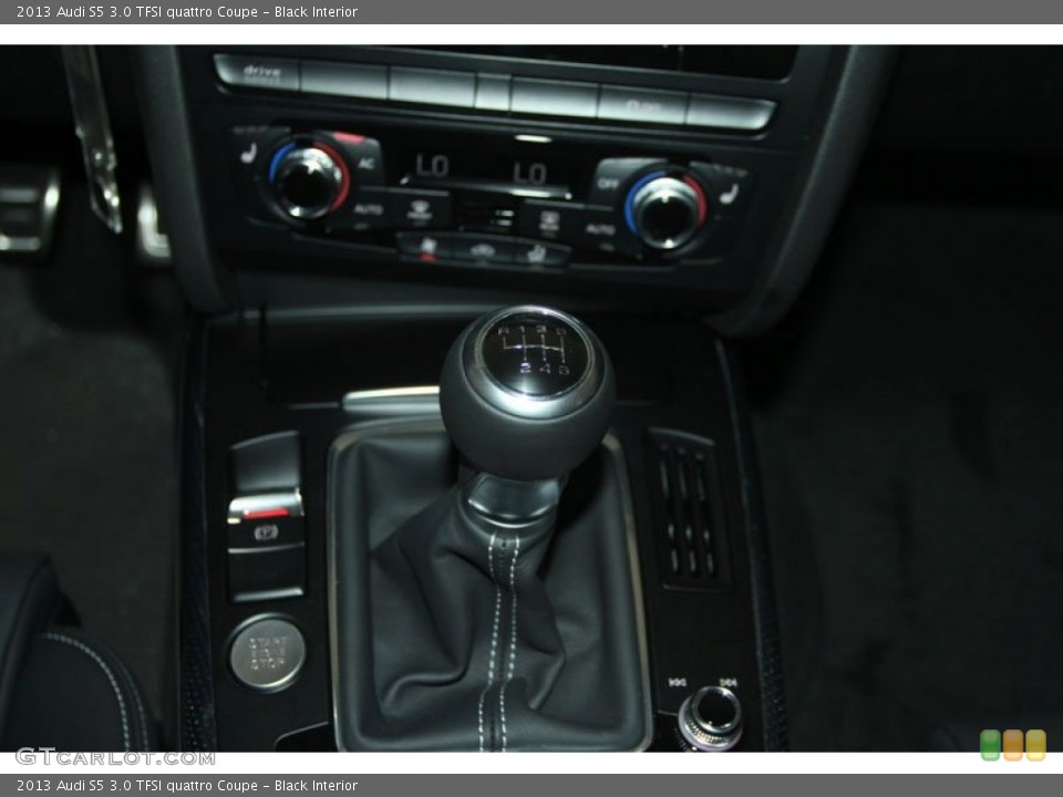 Black Interior Transmission for the 2013 Audi S5 3.0 TFSI quattro Coupe #66206202