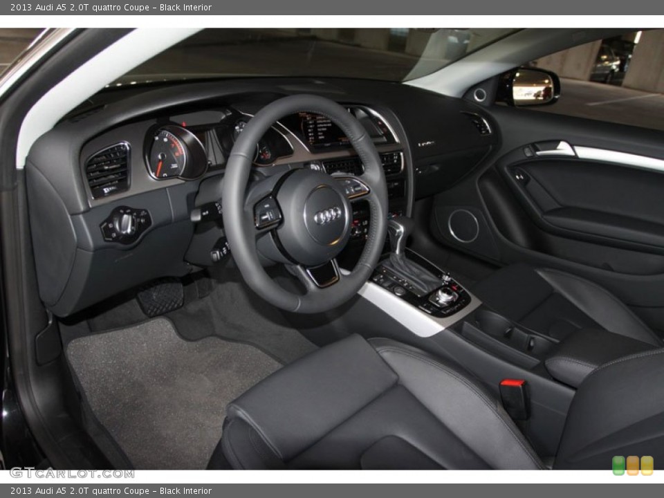Black Interior Photo for the 2013 Audi A5 2.0T quattro Coupe #66206280