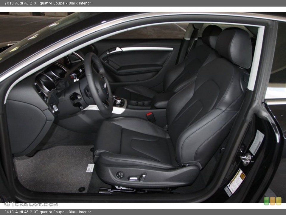 Black Interior Front Seat for the 2013 Audi A5 2.0T quattro Coupe #66206283