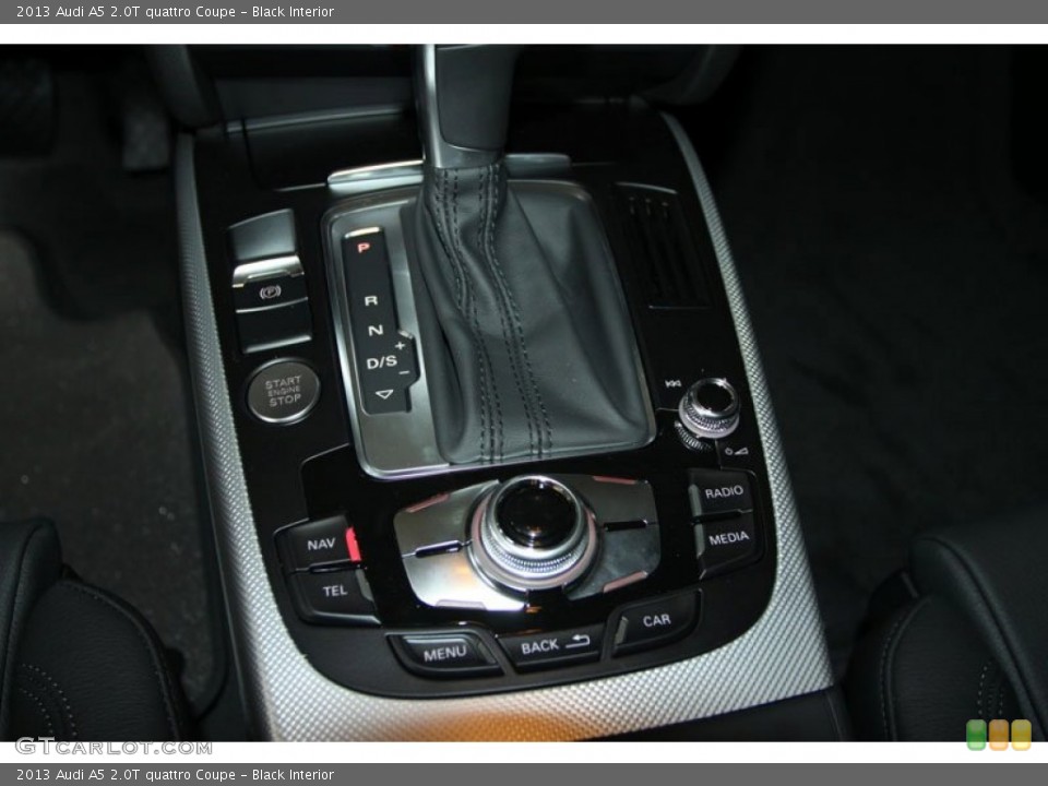 Black Interior Controls for the 2013 Audi A5 2.0T quattro Coupe #66206310