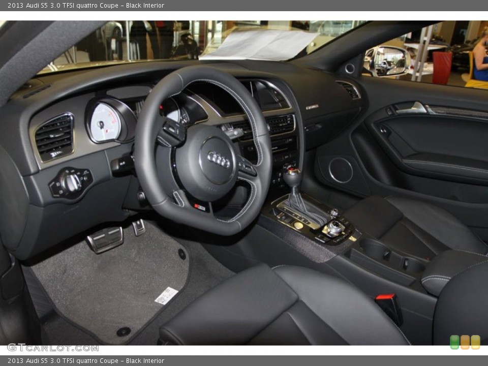 Black Interior Photo for the 2013 Audi S5 3.0 TFSI quattro Coupe #66206373