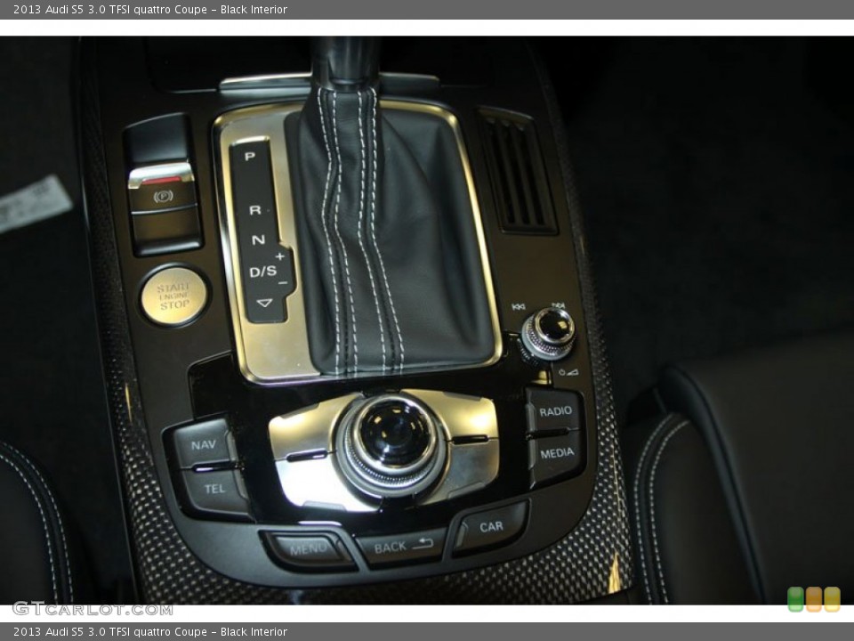 Black Interior Controls for the 2013 Audi S5 3.0 TFSI quattro Coupe #66206394