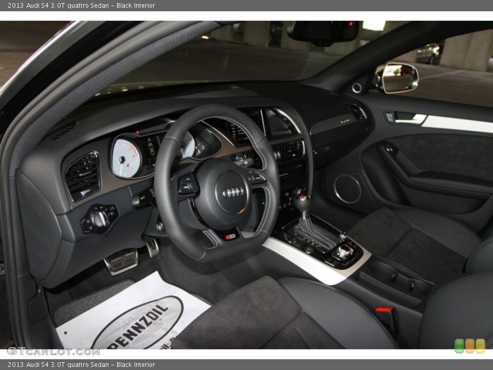Black Interior Photo for the 2013 Audi S4 3.0T quattro Sedan #66206460
