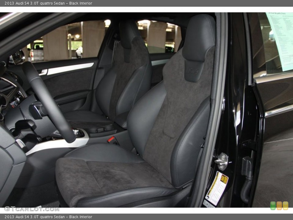 Black Interior Photo for the 2013 Audi S4 3.0T quattro Sedan #66206463