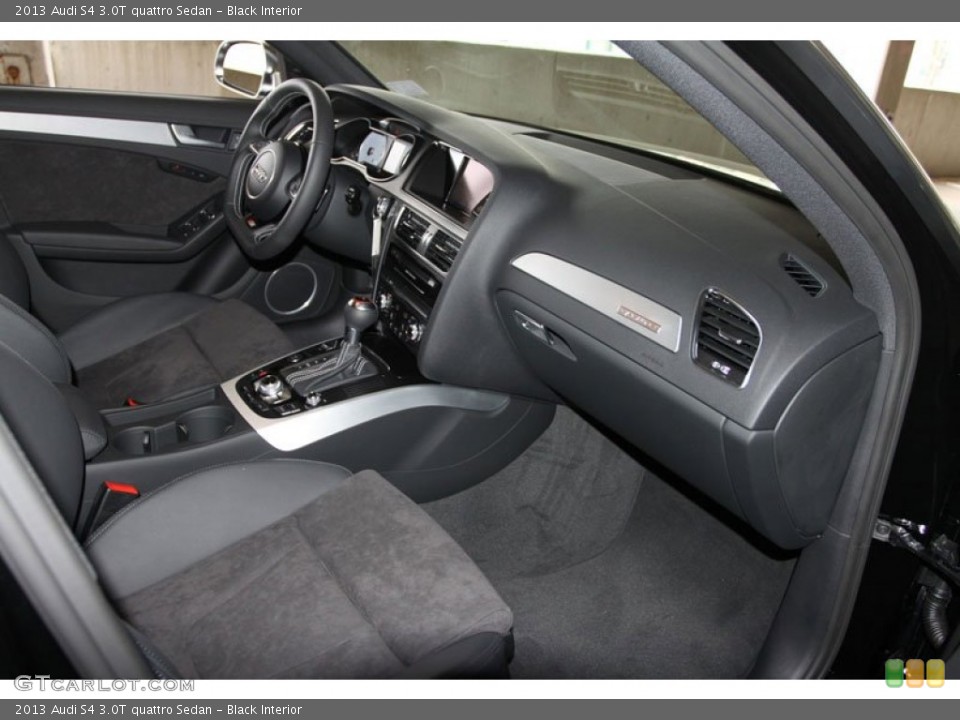 Black Interior Dashboard for the 2013 Audi S4 3.0T quattro Sedan #66206520