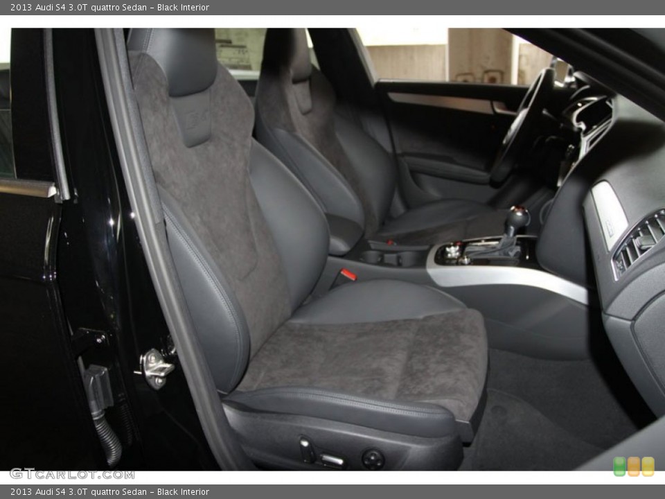 Black Interior Front Seat for the 2013 Audi S4 3.0T quattro Sedan #66206526