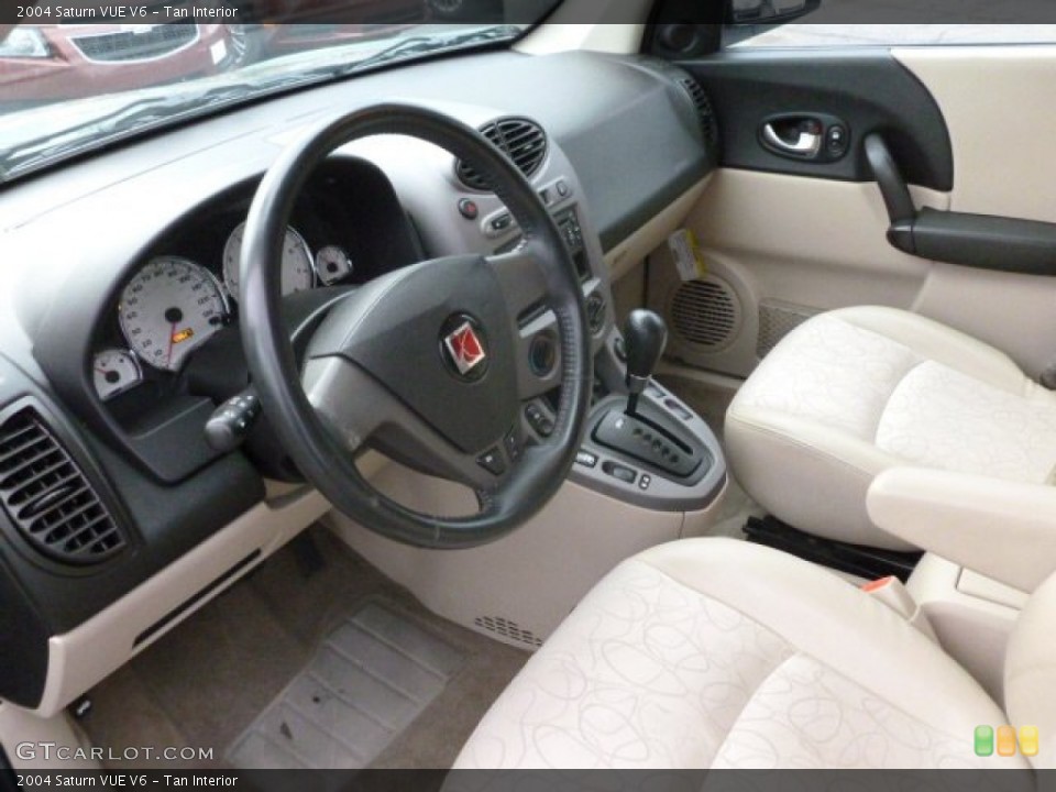 Tan Interior Prime Interior for the 2004 Saturn VUE V6 #66208822
