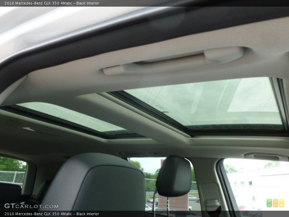 Black Interior Sunroof for the 2010 Mercedes-Benz GLK 350 4Matic #66210052
