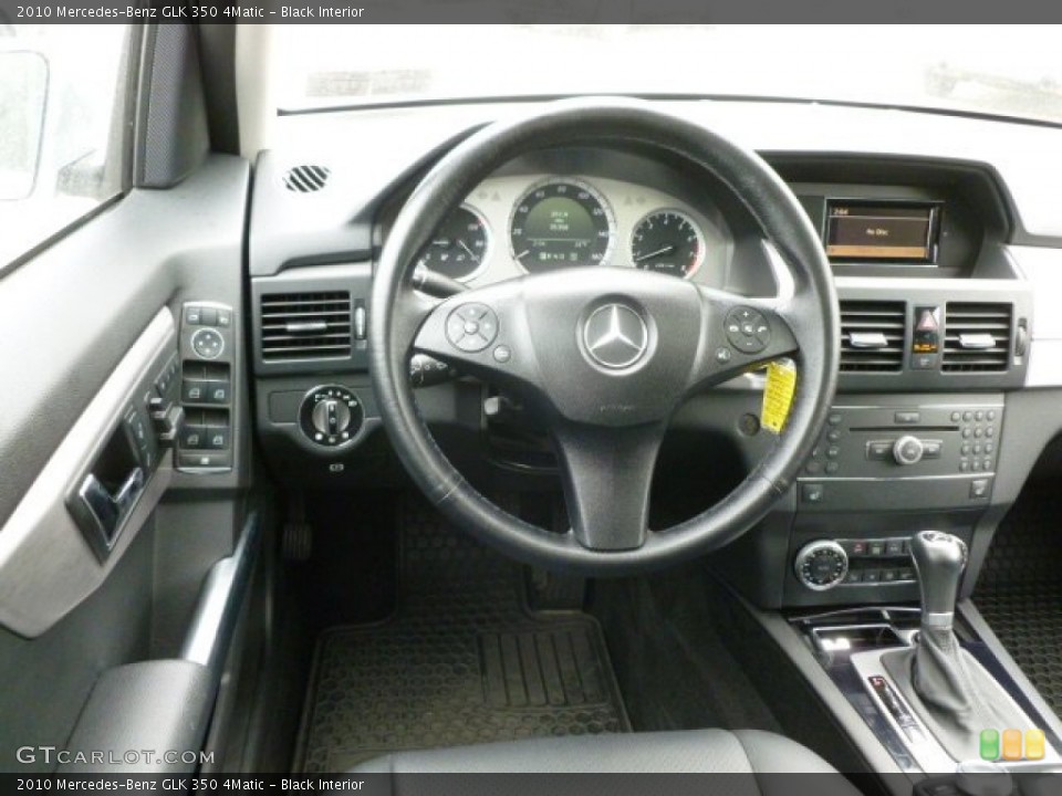 Black Interior Dashboard for the 2010 Mercedes-Benz GLK 350 4Matic #66210085