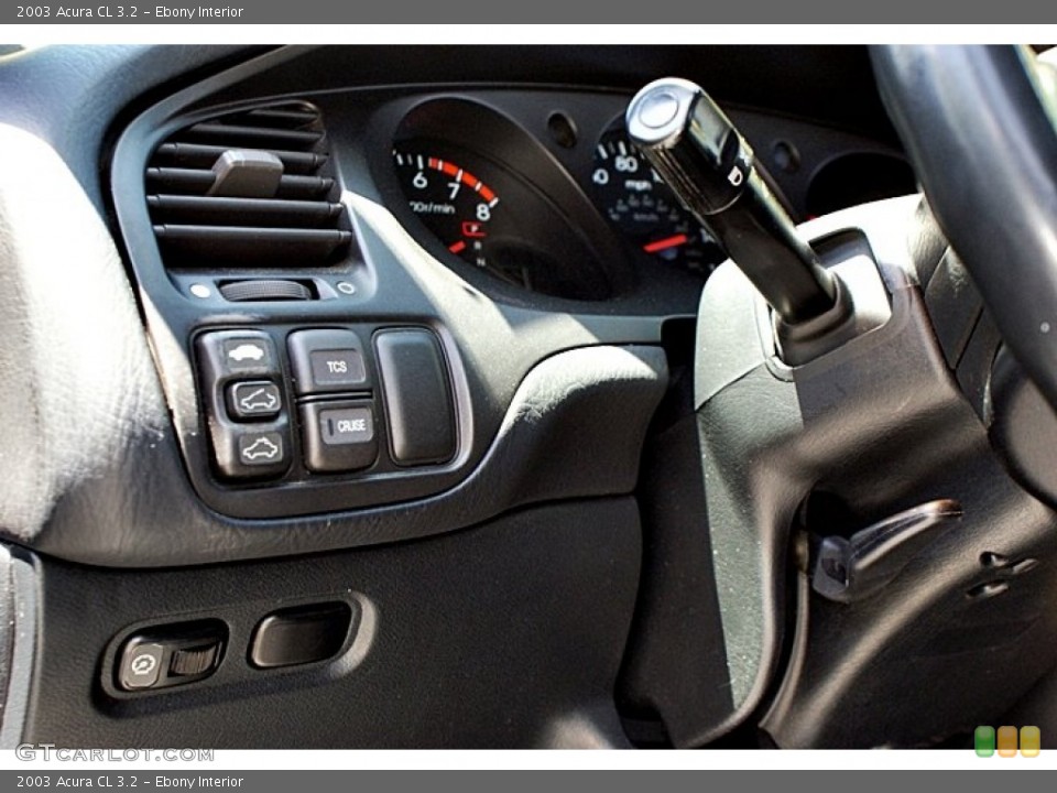 Ebony Interior Controls for the 2003 Acura CL 3.2 #66211231
