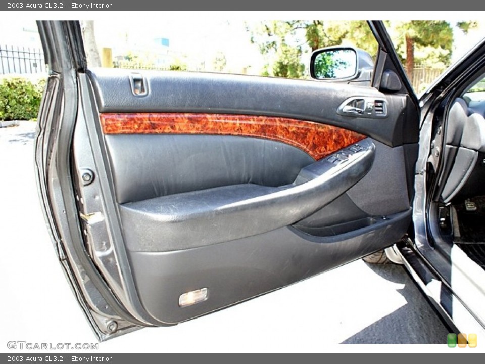 Ebony Interior Door Panel for the 2003 Acura CL 3.2 #66211249