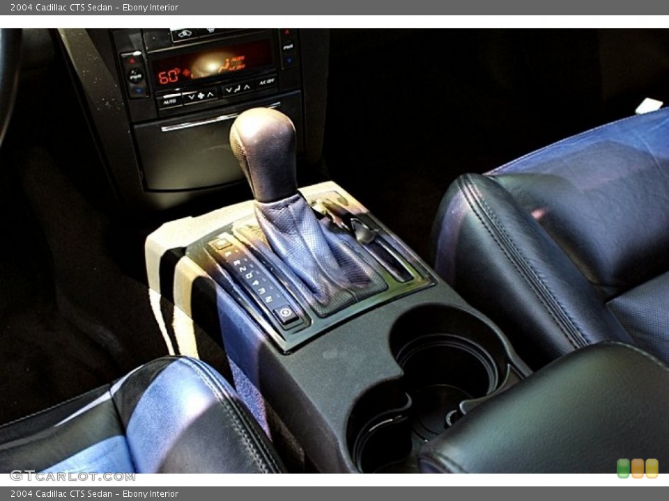 Ebony Interior Transmission for the 2004 Cadillac CTS Sedan #66211432